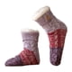 thumbnail image 2 of Calcetines de Invierno para Adultos | Forro Polar Grueso con Tacto de Lana de Cordero | Suela de Silicona Antideslizante | Cierre de Botón Ajustable | Tallas Unisex 5-12 | Pantuflas Acogedoras para E, 2 of 6
