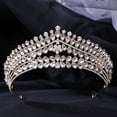 thumbnail image 4 of Bridal Crown Rhinestone Decorative - Wedding Party Tiara Princess Crown for Girl, 4 of 6