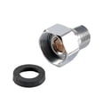 thumbnail image 2 of Bgsha 3/4 Inch x 1/2 Inch Union Radiator Valve Tail Bathroom Shower faucet Accessories, 2 of 9