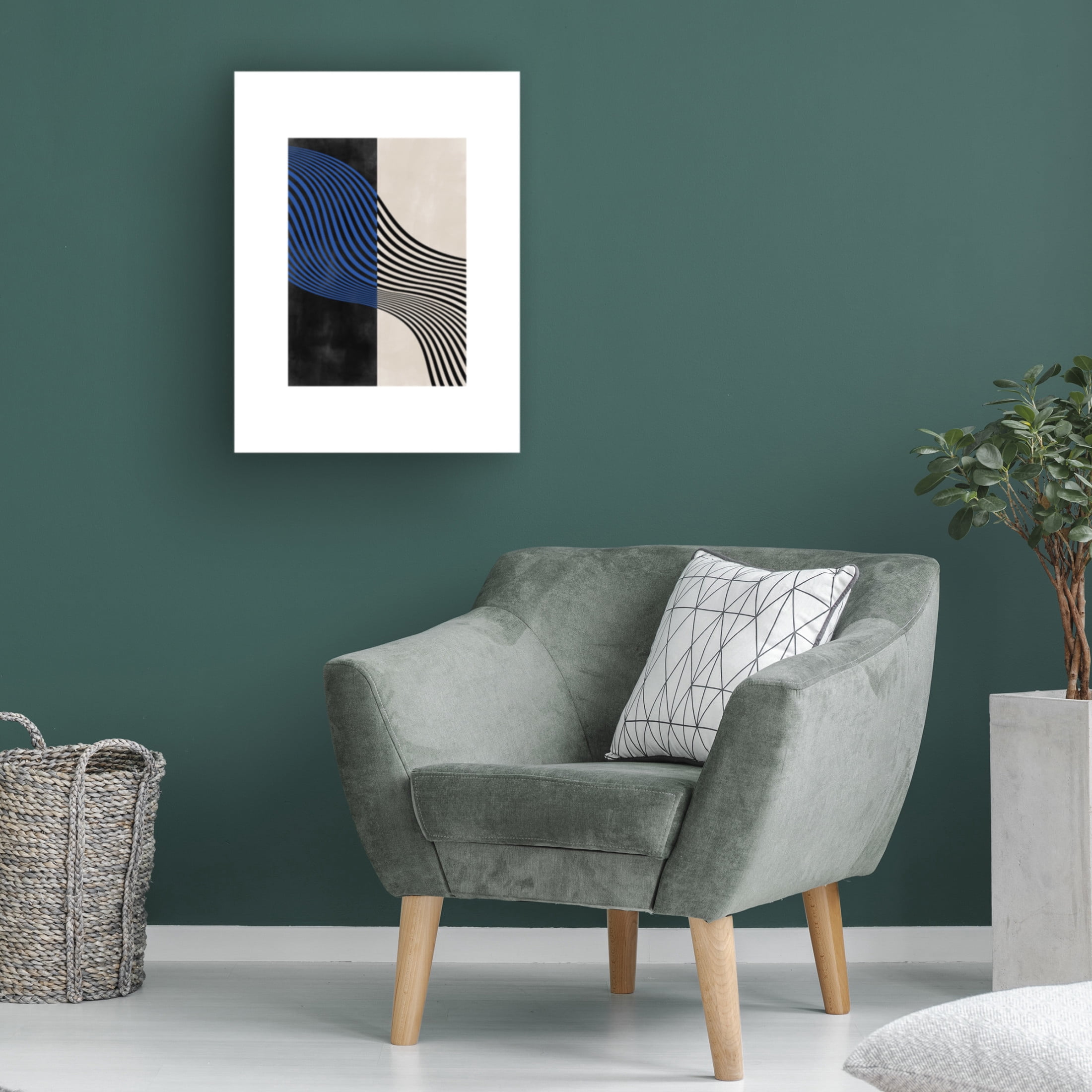 Trademark Fine Art Elena Ristova Indigo37 Canvas Wall Art