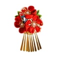 thumbnail image 3 of Japones Kimono Headwear Hanfu Cipa de cabello Central de cabello Accesorios para el cabello Niños Rojo, 3 of 8