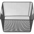 thumbnail image 2 of YBM Home Mesh Open Storage Basket 10” x 9” x 6”, Pack of 1, Black, 2 of 5