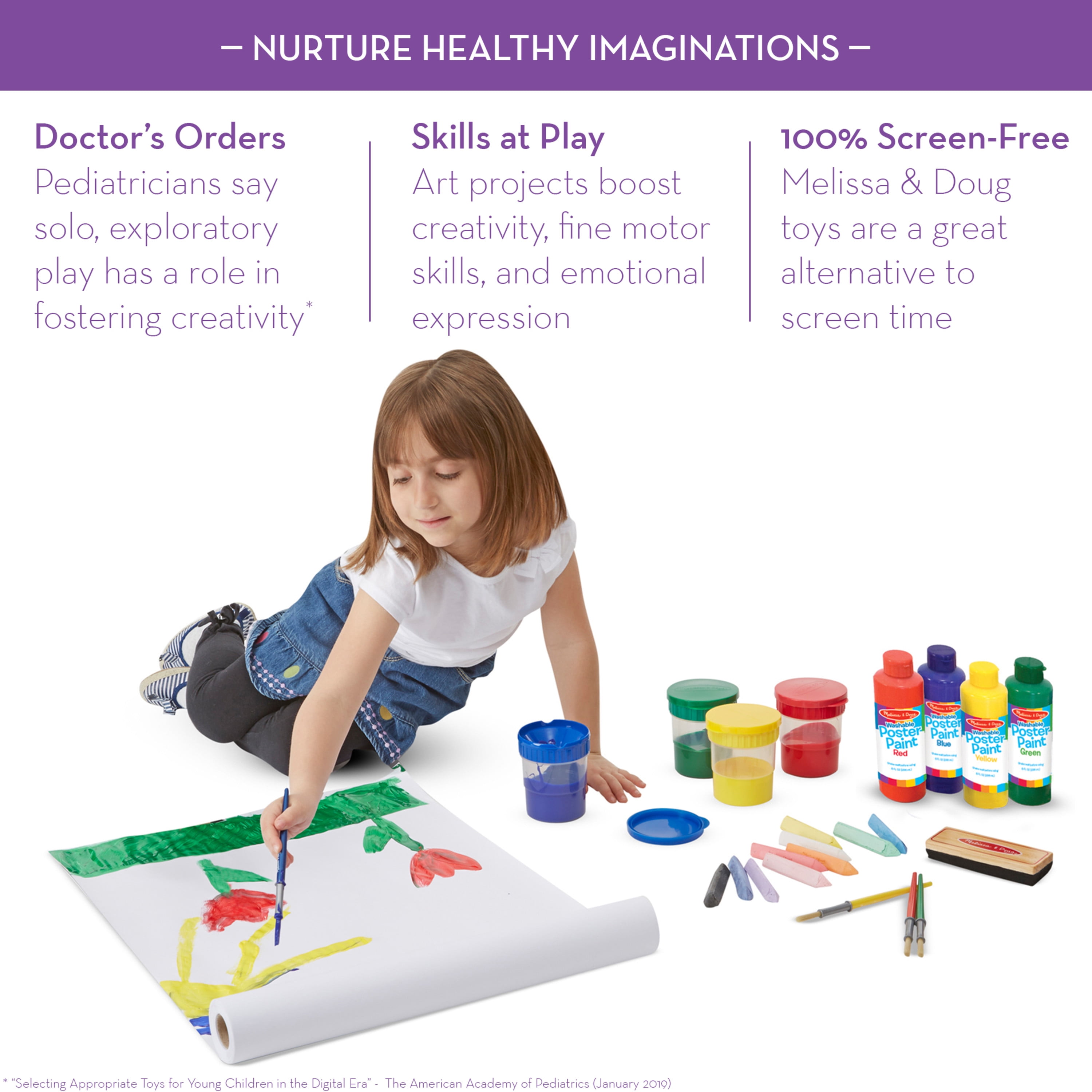 Melissa & Doug Arts & Crafts Art Sets (25 Piece)