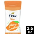 thumbnail image 3 of Dove Teens Long Lasting Women's Antiperspirant Deodorant Stick, Mango Sunshine, 2.6 oz, 3 of 8