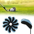 thumbnail image 6 of 11 Pieces Golf Irons Head Covers Protect Case Scratch Golf Club Head Cover Blue, 6 of 8