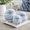Blue, variant on Modern Ceramic Orbs Sculpture Figurine for Home and Bathroom Decor - Decorative Ornaments for Office and Room Decor - Accent for Living Room, Shelf and Coffee Table - Set of 3, 6", 5", 4", Green