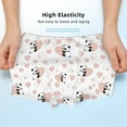 thumbnail image 3 of Yiaed Heart Panda Print Boys' Boxer Briefs Cotton Casual Stretch Comfort Boys Boxers - Kids Boxer Briefs Underwear for Boys (6-18)-X-Large, 3 of 5