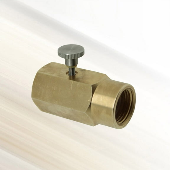 WESIEVYA 1Set Golden Metal Sparkling Water Machine CO2 Tank Connector TR21-4 To -320 Adapter