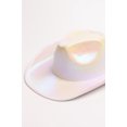 thumbnail image 2 of Ragstock White Iridescent Cowboy Hat, 2 of 4