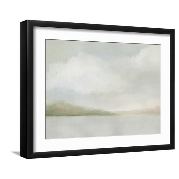 Art.com A Tranquil Morning Art Print by Leah Straatsma, Black Frame Wall Art, 21" x 17"