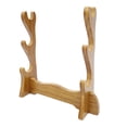 thumbnail image 1 of Billuyoard Soporte de exhibición de espada samurái para Wakizashi Katana Tanto Decoración del hogar Madera 3 capas, 1 of 1