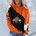 thumbnail image 2 of Sudadera Para Mujer Otoño Sudaderas Moda Casual Impreso Blusa de Manga Larga Tops Con Capucha Odeerbi ODB145973, 2 of 5