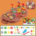 thumbnail image 4 of <p>Screwdriver Blocks Toys, Drill Puzzle Set Brain Training Early Learning Construction Engineering  For Preschool For Kids</p>, 4 of 7