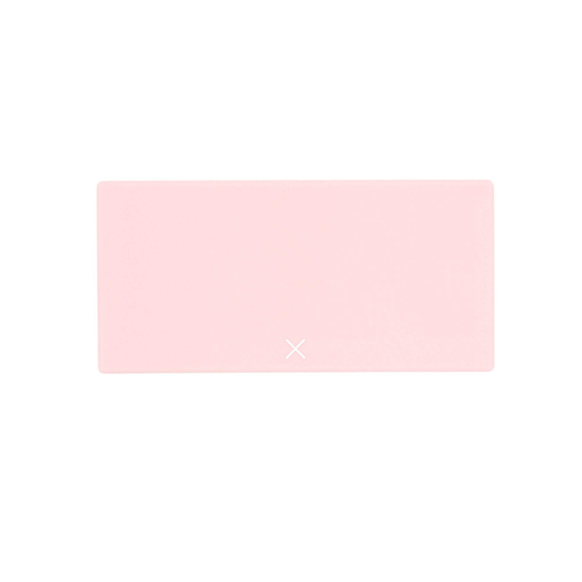 PORT X POLISH Weekly Pill Organizer Single 1X Daily, Stylish Pill Box with Matte Finish, Blush Pink