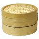 image 0 of Norpro 2 Tier Bamboo Steamer with Lid