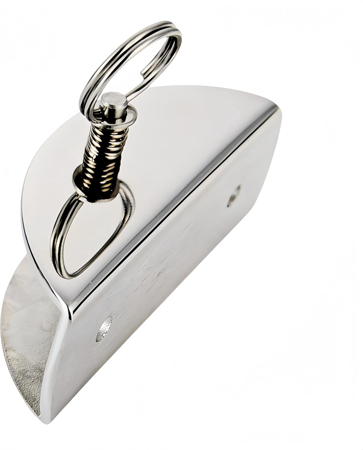 ABCISI 316 Stainless Steel Anchor and Chain Lock Stopper Bracket for 5/16" Chains or Shackles up to 70 lbs, Marine Yacht Kayak Parts Accessories