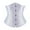 White, variant on Women'S Shaping Satin Vintage Underbust Waist Training Corset Bustier Shapewear
