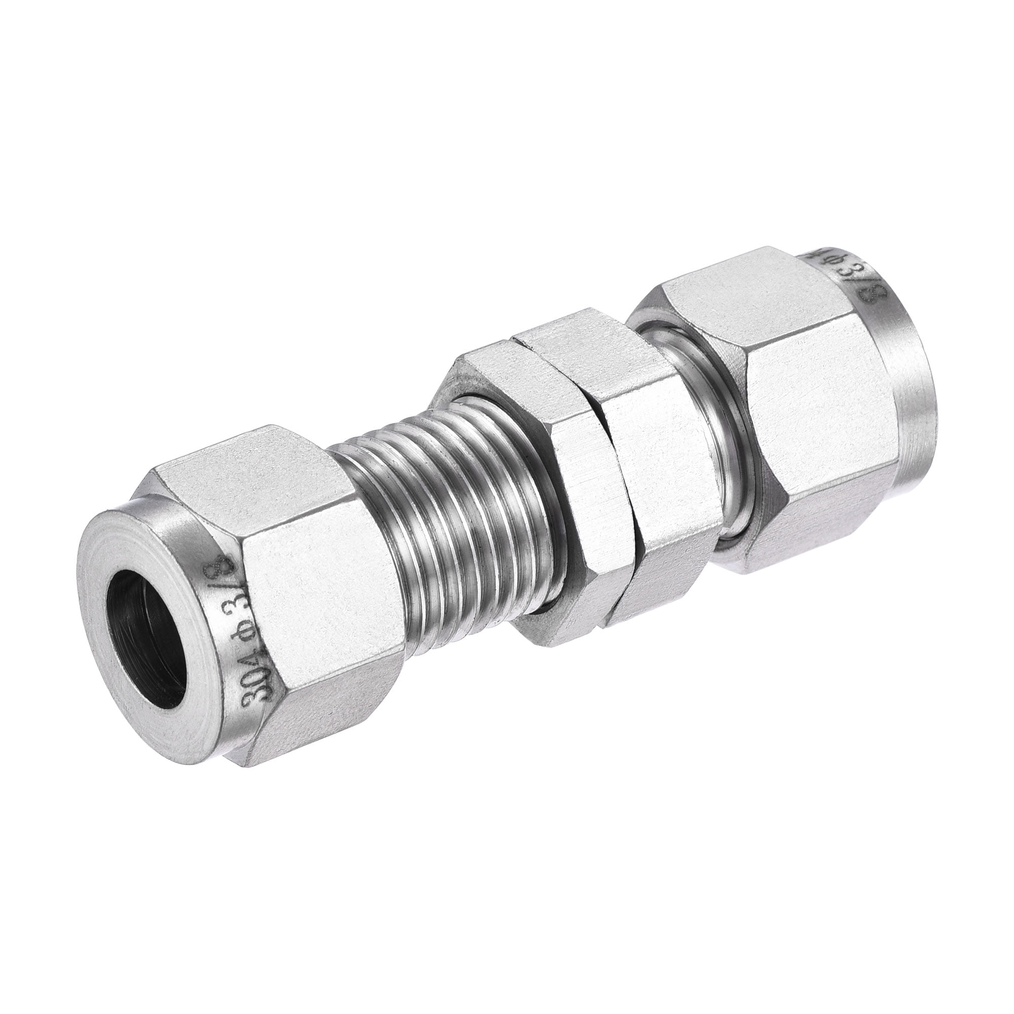 Fit 12mm Tube to 1/2" NPT Male 304 SS Pipe Compression fitting Union Connector 