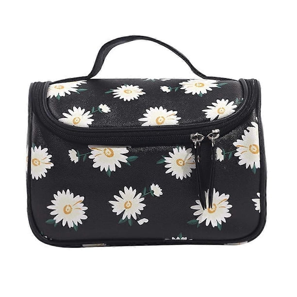 Travel Makeup Bag Toiletry Bag Cosmetic Case Organizer Portable Storage Bag Waterproof,Black