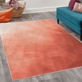 thumbnail image 2 of Modern Decorative Rug, Abstract Various Shades of Gradient Toned with Fragmented Effects Design, Quality Carpet for Bedroom Dorm and Living Room, 6 Sizes, Salmon Rose, by Ambesonne, 2 of 4