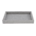 thumbnail image 3 of Bandeja de joyería de terciopelo Hugo Organizador gris, 3 of 7