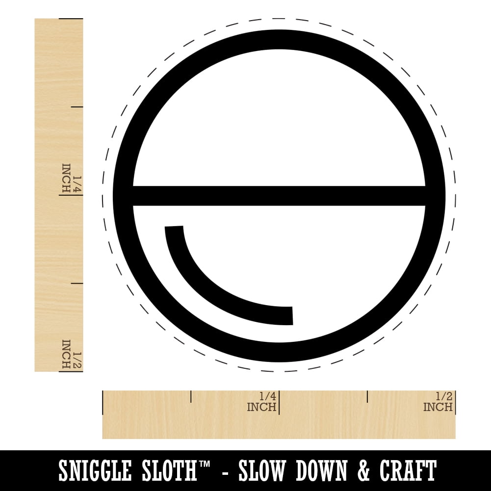 Tablet Pill Medicine Medication Symbol Self-Inking Rubber Stamp Ink Stamper - Brown Ink - Mini 1/2 Inch