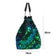 thumbnail image 2 of Bolso tipo cubo con cordón para mujer, bolso de hombro, bolso de mano, bolso cruzado con cadena de lentejuelas de doble cara, 2 of 5