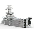 STEM Education Metal Building Toys Kit Battleship Erector Set for Kids
