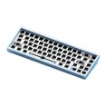 thumbnail image 2 of Teclado mecánico,Teclado de computadora,65 teclas de alto rendimiento,Teclado con cable USB,Teclado retroiluminado para computadora portátil de escritorio luz azul, 2 of 8
