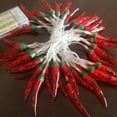 thumbnail image 2 of Cadena de luces LED de colores con pimiento rojo, luces intermitentes, luces decorativas para el ambiente navideño, iluminación para el diseño del hogar, 2 of 6