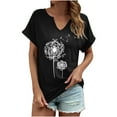 thumbnail image 2 of Birdeem T-Shirt Décontracté à Manches Courtes Imprimé Mode pour Femmes, 2 of 9