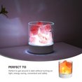 thumbnail image 3 of Miangastore Small Decorative Lamp Salt Light Acrylic Green Round Night Light 1Pack, 3 of 8