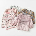thumbnail image 3 of Infant Toddler Baby Long Sleeved Baby Bibs Waterproof Sleeved Bib for Eating Feeding 6-45 Months, 3 of 5