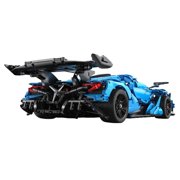 CaDA 1:8 Scale Hypercar Model Kit - Static Version Building Blocks Set, 3865 Pcs