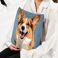thumbnail image 6 of Corgi Luxurious Velvet Decorative Throw Pillow Inserts - Set of 2, Chair Pillow Covers - Unique Patterns, 16x16, 18x18, 20x20 Inches for Home Decor & More, 6 of 6