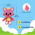 thumbnail image 3 of Peluche cantante Pinkfong de 28 cm para niños pequeños, 3 of 9