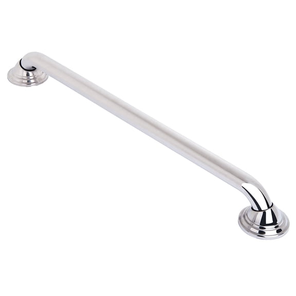 Utopia Alley 24-Inch Decorative Grab Bar for Shower & Bathroom – 1.25-Inch Stainless Steel Wall-Mounted Safety Handle with Concealed Hardware, Chrome
