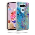 thumbnail image 3 of GSA Gold Flake Marble Candy Case for LG Aristo 5 - Colorful Galaxy, 3 of 4