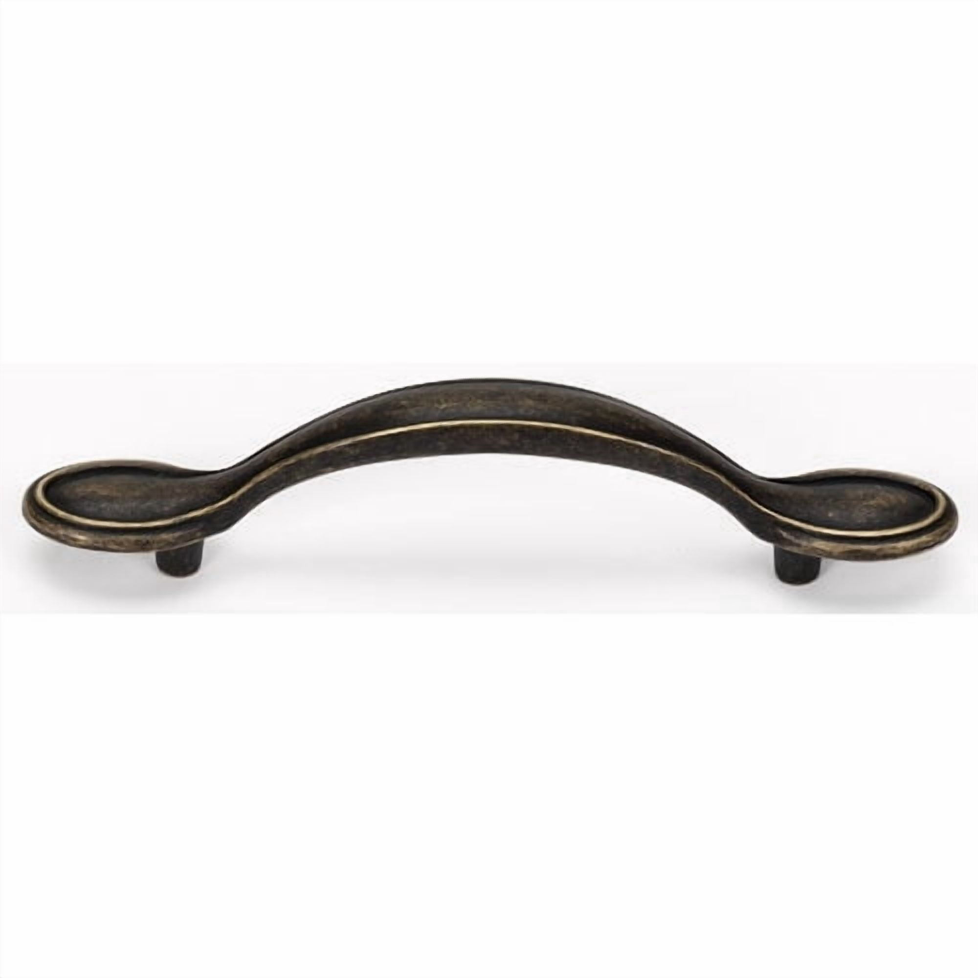 Classic Traditional 3 1/2" Center Arch Pull, Bronze