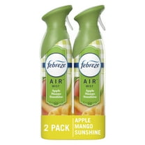 Febreze Air Freshener Spray, Odor-Fighting Room Spray, Apple Mango Sunshine, 8.8oz, 2 Count