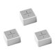 thumbnail image 1 of Organizador de toallas montado en la pared Wosthever 3 piezas gris blanco, 1 of 6