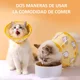 thumbnail image 4 of Collar Isabelino De Cono Para Mascotas Ajustable Colorido 1, 4 of 8