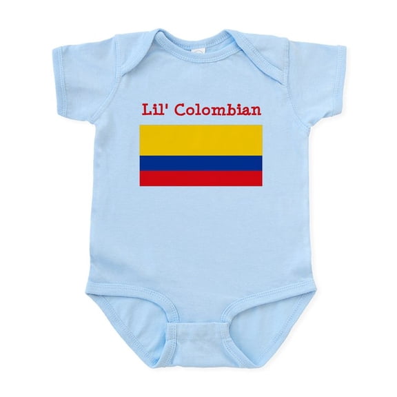 CafePress - Colombian Infant Bodysuit - Baby Light Bodysuit, Size Newborn - 24 Months