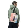 thumbnail image 3 of 4th of July Doberman Pinscher Celebrates Independence Day All Over Print 3D Canvas Tote Bag Doberman Dog Lover Gifts Reusable Handbag - 12010, 3 of 5