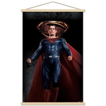 DC Comics Movie - Justice League - Superman Wall Poster with Magnetic Frame, 22.375" x 34"
