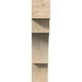 thumbnail image 2 of Ekena Millwork 5 1/2"W x 26"D x 26"H Westlake Block Smooth Bracket, Douglas Fir, 2 of 25