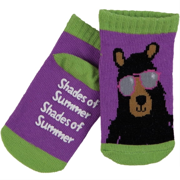 Cool Bear Infant Slipper Socks - 6-12m