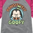 thumbnail image 3 of Disney - Pawsitively Goofy - Toddler & Youth Girls Raglan Graphic T-Shirt, 3 of 4