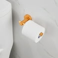 thumbnail image 6 of IVV Bathroom Hardware 3pcs/Set, Thicken Metal Towel Bar, Round Towel Holder, Aluminum Toilet Paper Holder, Gold, 6 of 10