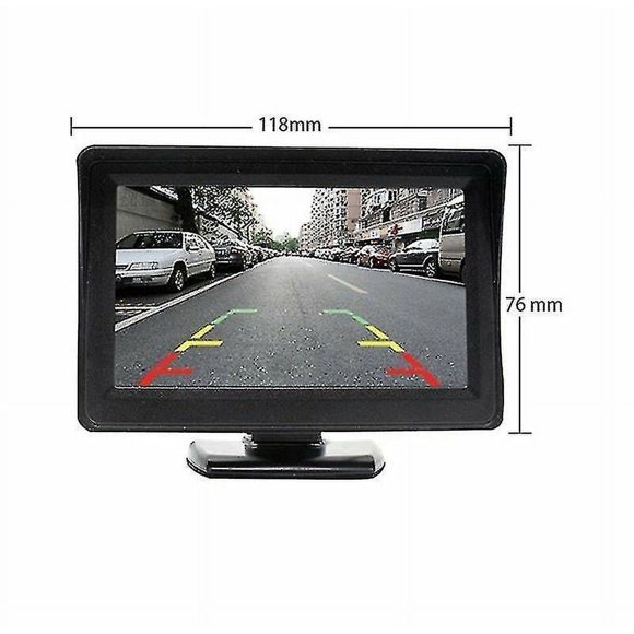 Wireless Backup Camera System Kit For Car/truck/van/pickup/motorhome 4.3`` Monitor Rear View Backup System (hs)